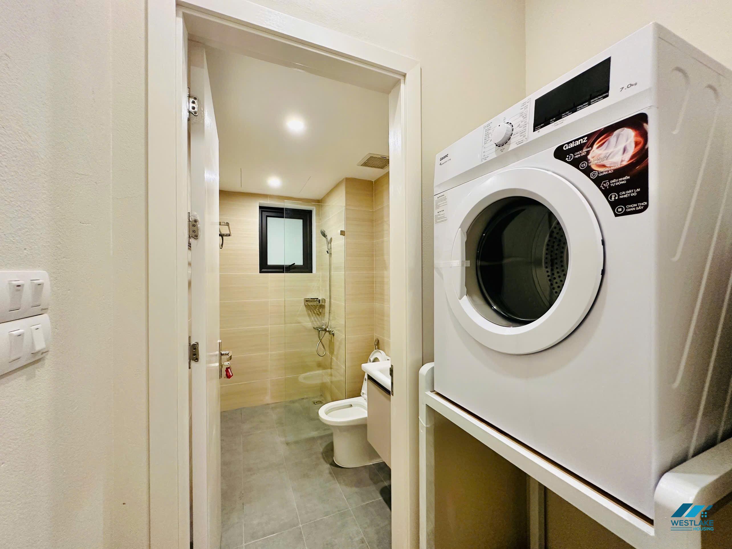 A cosy one bedroom apartment for rent in To Ngoc Van area, Tay Ho, Ha Noi