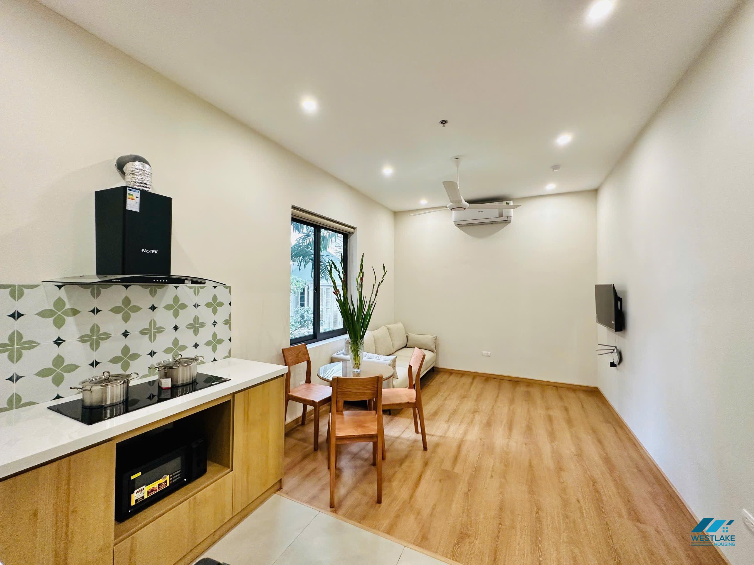 A cosy one bedroom apartment for rent in To Ngoc Van area, Tay Ho, Ha Noi