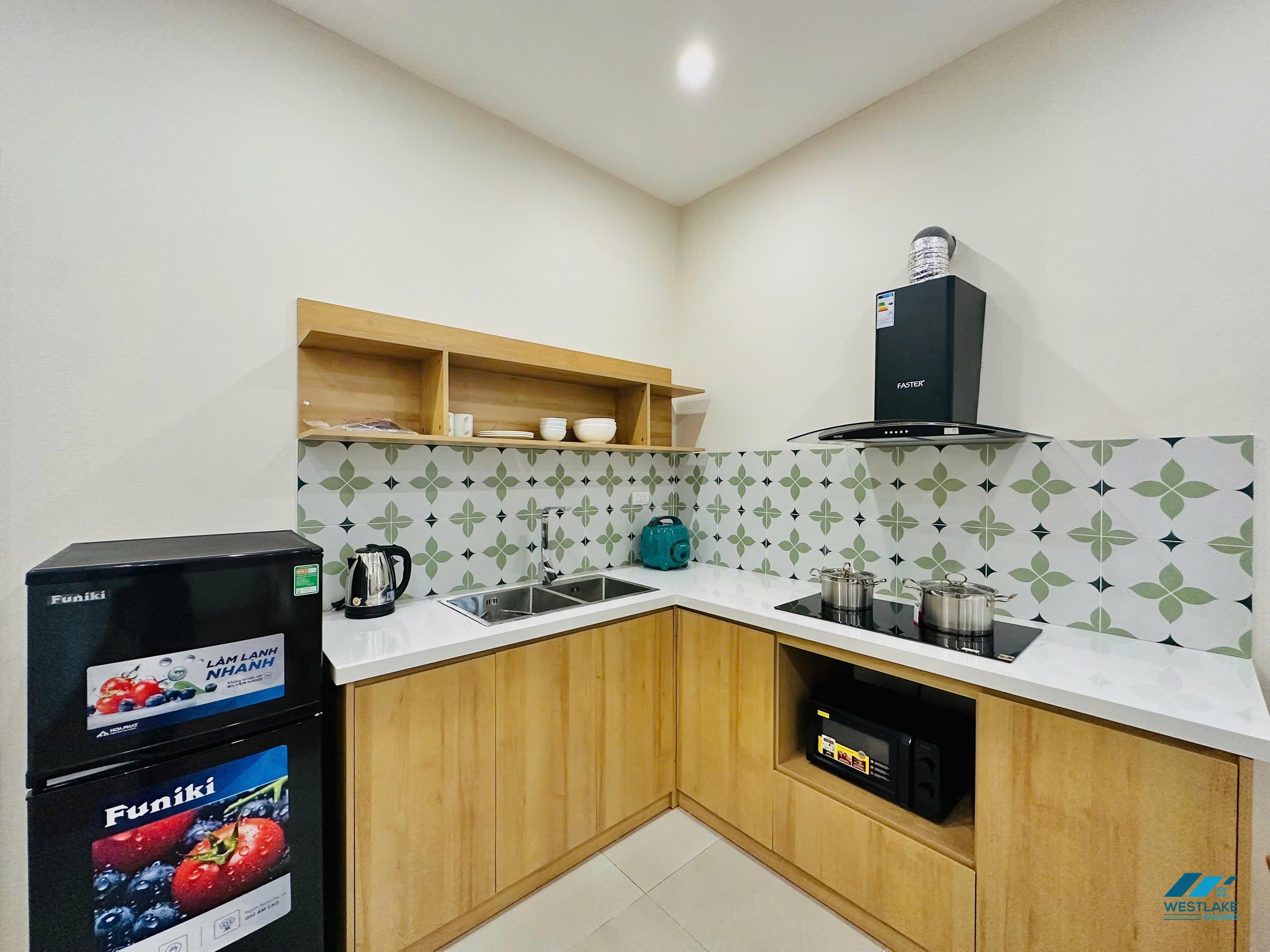 A cosy one bedroom apartment for rent in To Ngoc Van area, Tay Ho, Ha Noi
