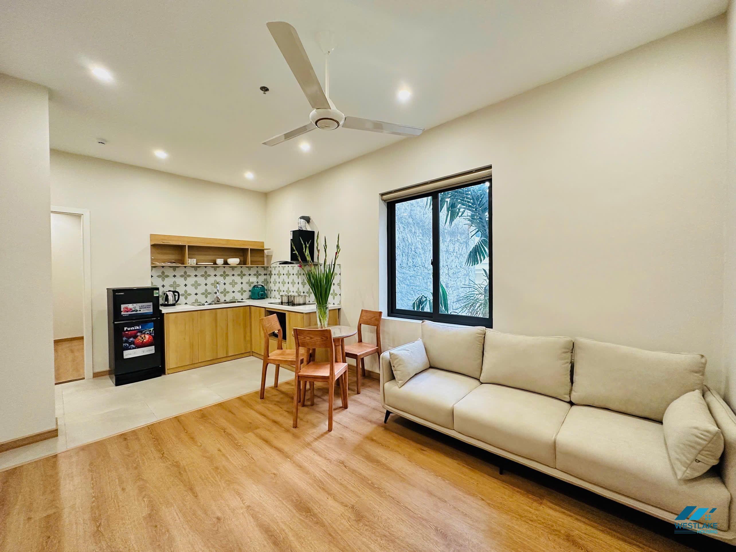 A cosy one bedroom apartment for rent in To Ngoc Van area, Tay Ho, Ha Noi