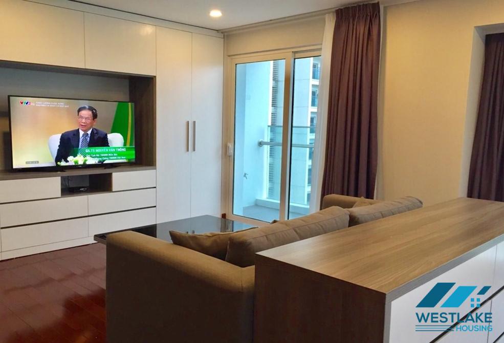 Spacious and furnished apartment for rent in Ciputra, Tay Ho, Ha Noi