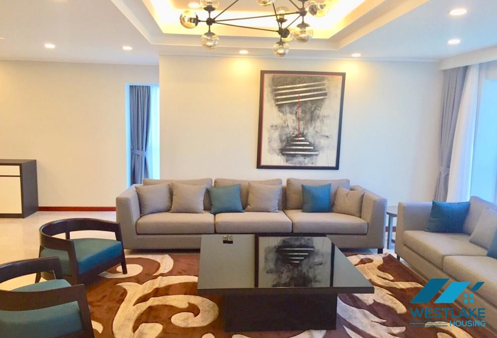Spacious and furnished apartment for rent in Ciputra, Tay Ho, Ha Noi