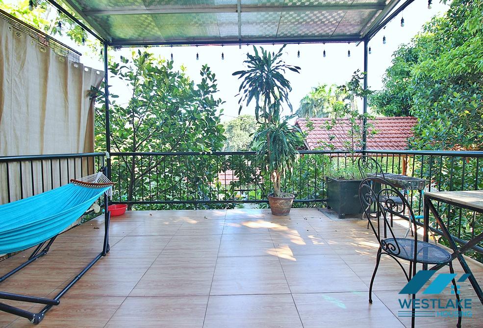 A beautiful 4 bedroom house for rent in Dang Thai Mai, Tay Ho