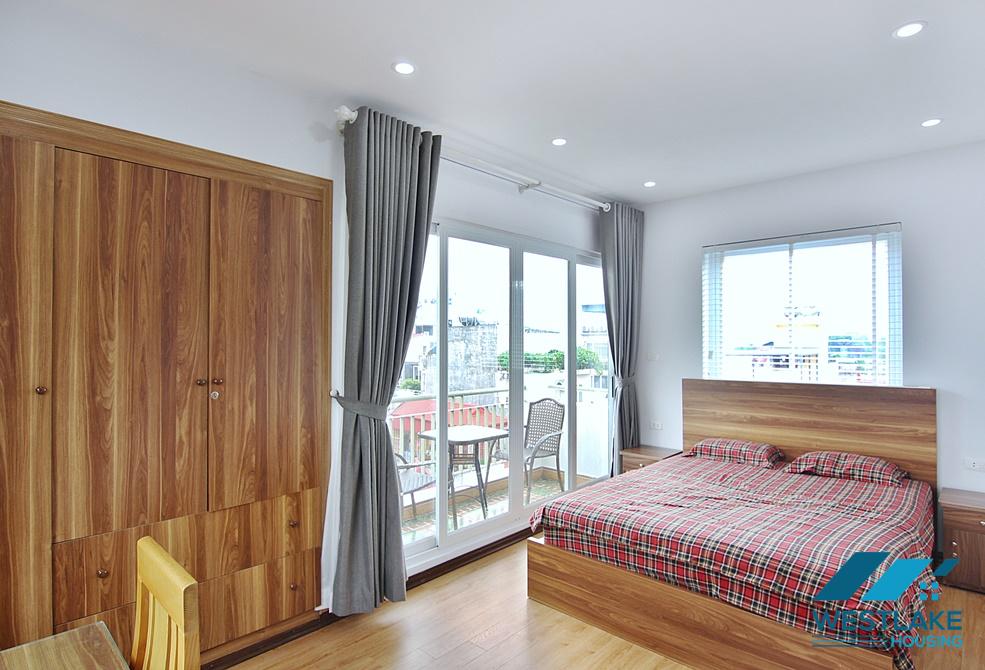 A top floor 1 bedroom apartment for rent in Dang Thai Mai, Tay Ho