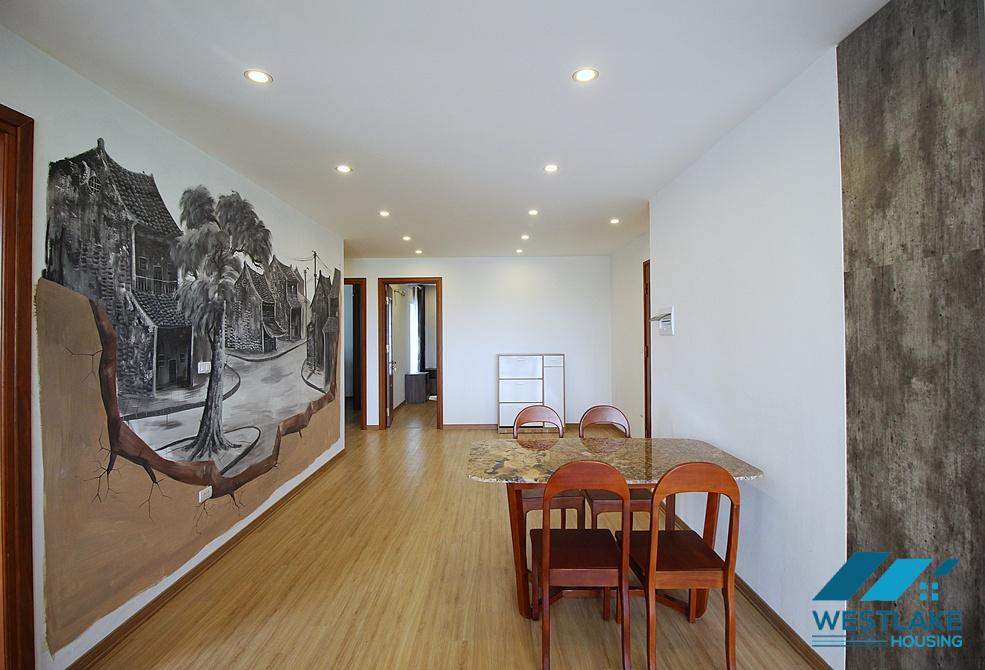 Spacious 03 bedrooms apartment with lake-view for rent in Tay Ho, Ha Noi