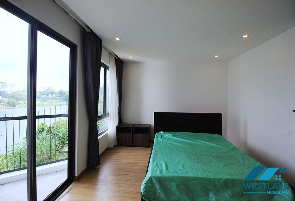 Spacious 03 bedrooms apartment with lake-view for rent in Tay Ho, Ha Noi