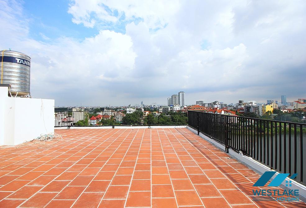 Spacious 03 bedrooms apartment with lake-view for rent in Tay Ho, Ha Noi