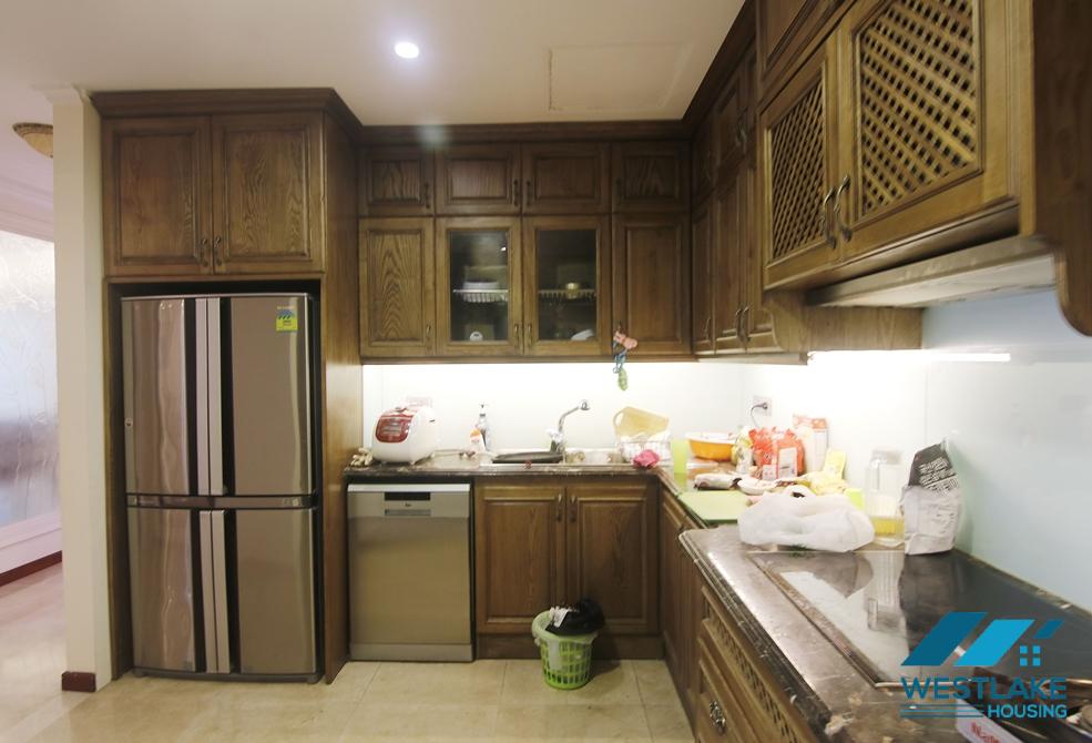 A splendid four bedrooms apartment for rent in Ciputra Compound, Tay Ho, Ha Noi