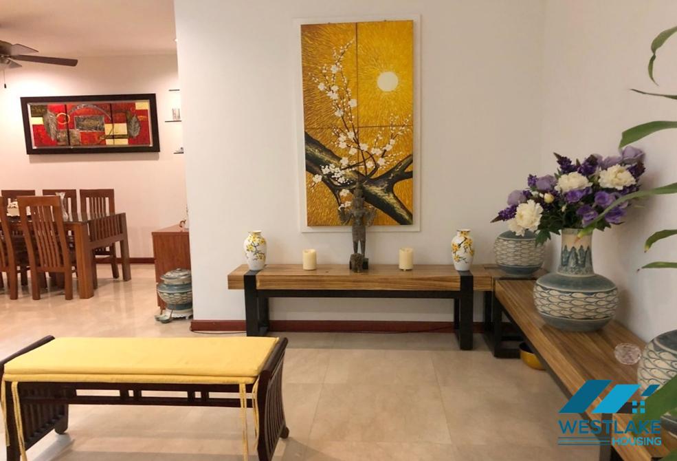 Apartment has 03 bedrooms for rent in Ciputra, Tay Ho