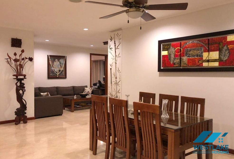 Apartment has 03 bedrooms for rent in Ciputra, Tay Ho