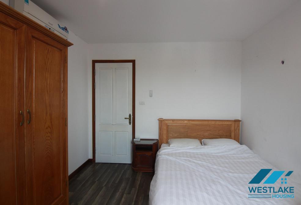 Bright 03 bedrooms apartment for rent on Au Co street, Tay Ho, Ha Noi