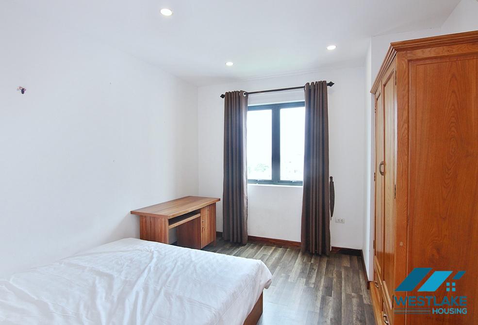 Bright 03 bedrooms apartment for rent on Au Co street, Tay Ho, Ha Noi