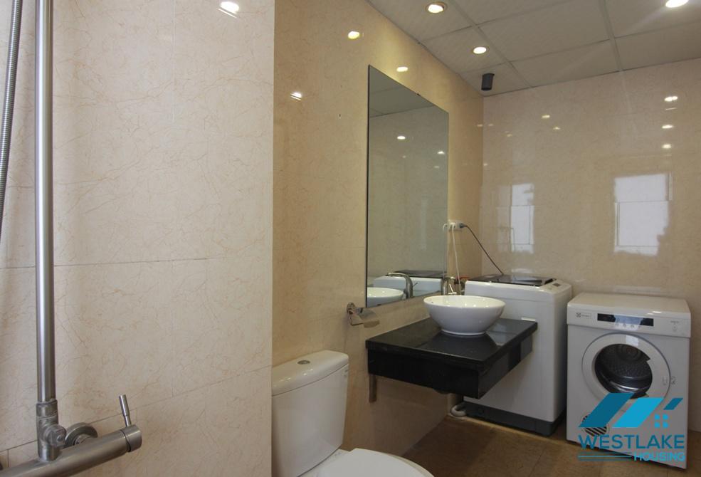 Bright 03 bedrooms apartment for rent on Au Co street, Tay Ho, Ha Noi