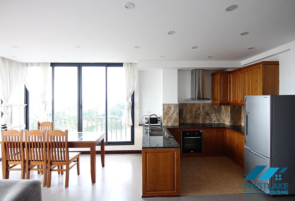 Bright and affordable price 03 bedrooms apartment for rent in Tay Ho, Ha Noi
