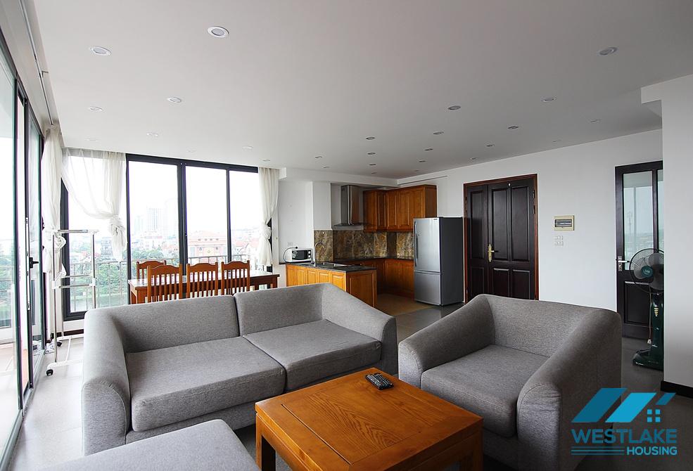 Bright and affordable price 03 bedrooms apartment for rent in Tay Ho, Ha Noi