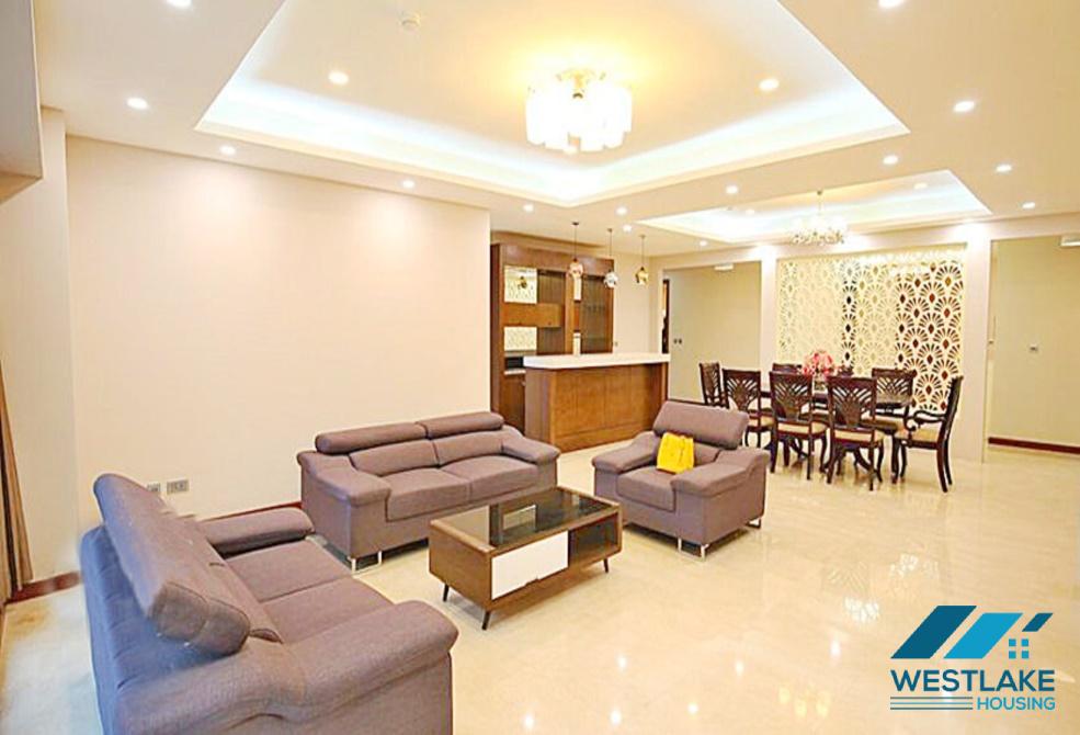 A beautiful, bright 4 bedroom apartment for rent in Ciputra, Tay Ho, Ha Noi