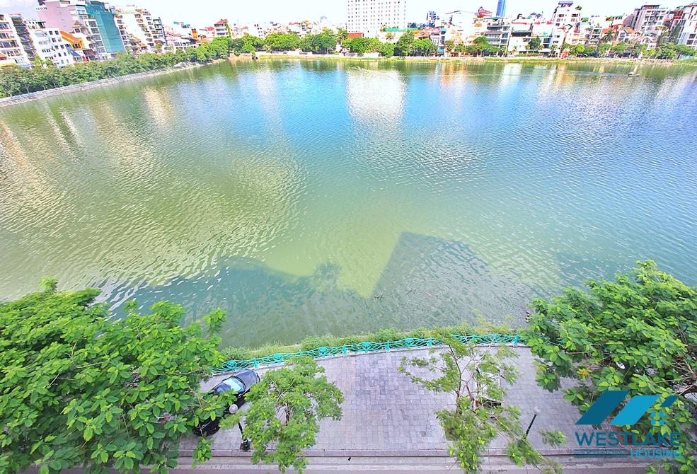 Amazing lake view one bedroom apartment for rent in Tay Ho, Ha Noi