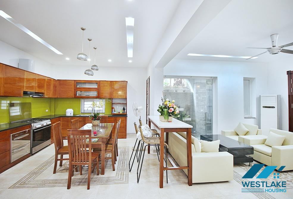 A spacious 5 bedroom house for lease in Tay Ho, Ha Noi