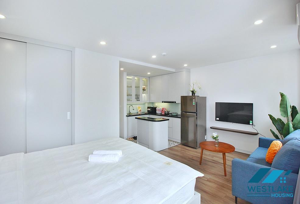 A cosy studio apartment for rent in To Ngoc Van area, Tay Ho, Ha Noi