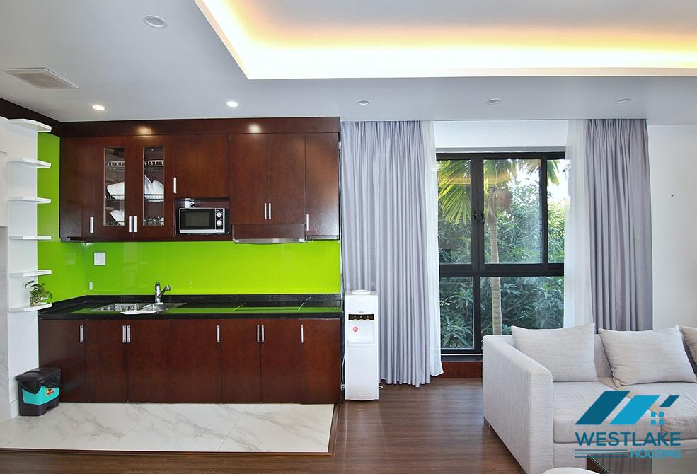 Bright one bedroom apartment for rent inTay Ho District, Ha Noi