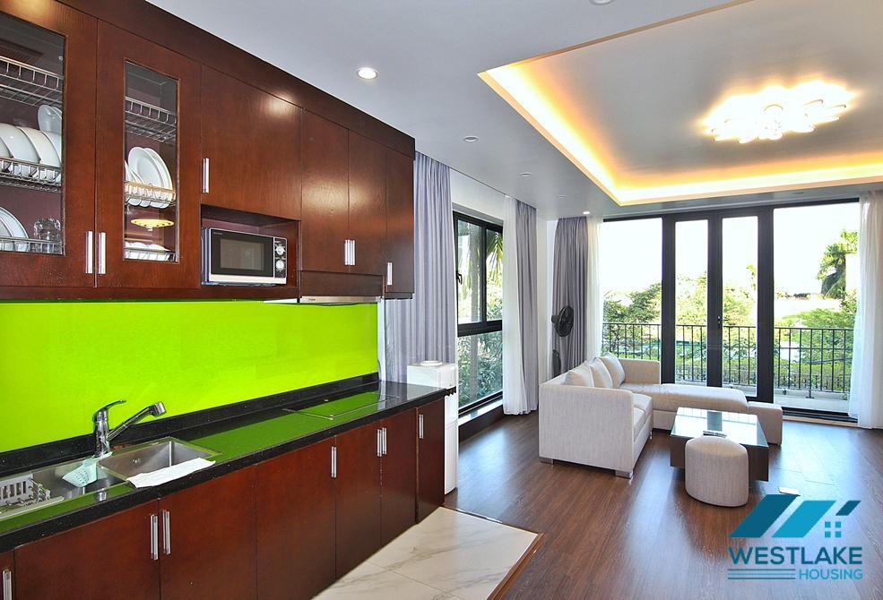 Bright one bedroom apartment for rent inTay Ho District, Ha Noi
