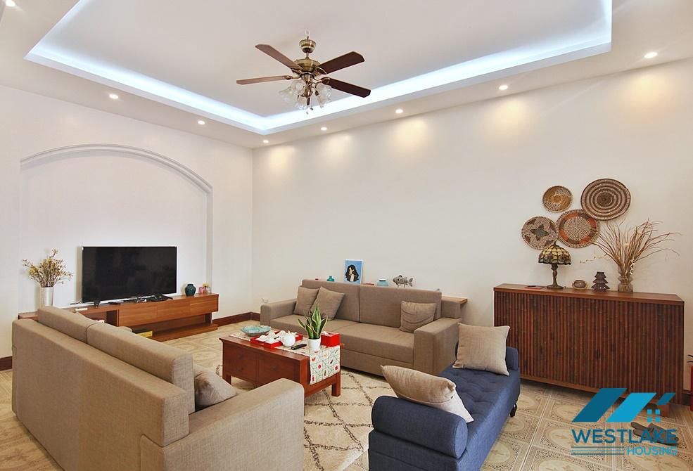 A beautiful renovated villa for rent in Dang Thai Mai, Tay Ho
