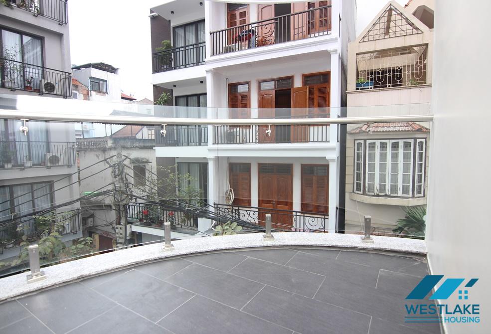 A big studio with balcony for rent in Tay Ho, Ha Noi