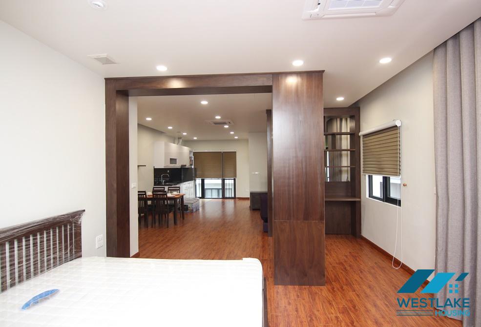 A big studio with balcony for rent in Tay Ho, Ha Noi