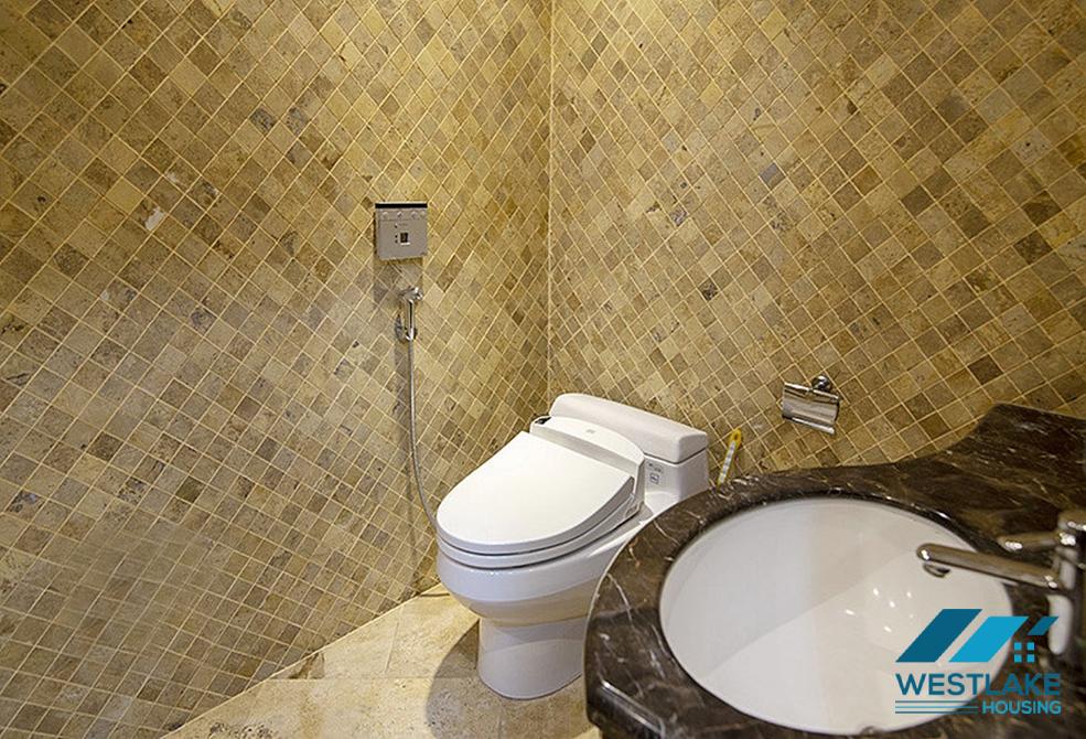 Golf and lake view 4 bedroom apartment for rent in L1 building, Ciputra, Tay Ho