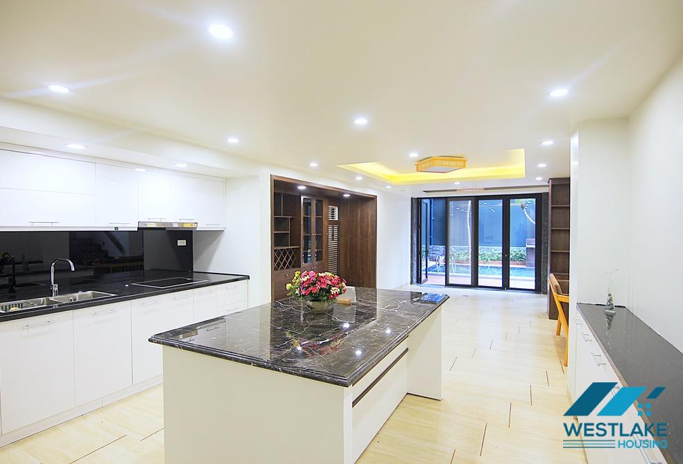 A duplex apartment with swimming pool for rent in Tay Ho, Ha Noi