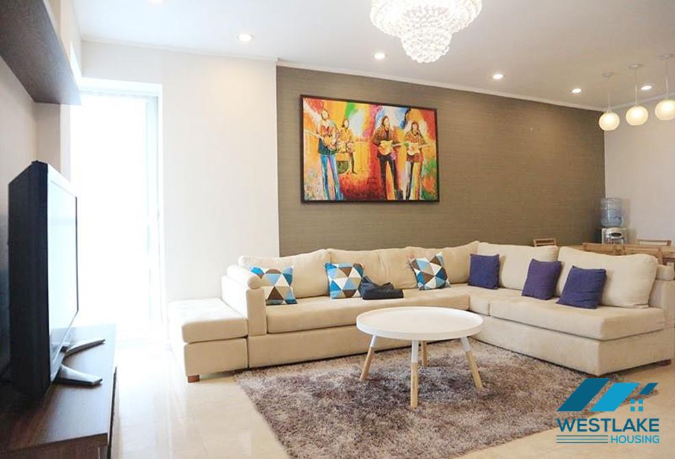 New beautiful 3 bedroom apartment fully furnished, Ciputra, Tay Ho, Ha Noi