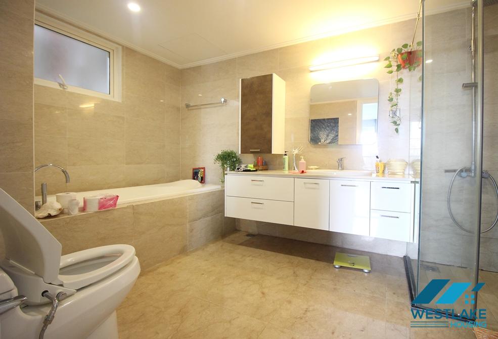 Quality and Furnished 04 bedrooms apartment for rent in Ciputra, Hanoi