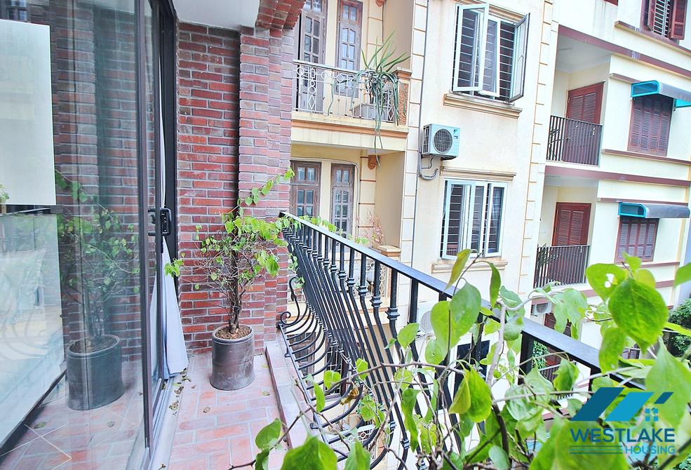 An unique style 4 bedroom apartment for rent in Tay Ho, Ha Noi