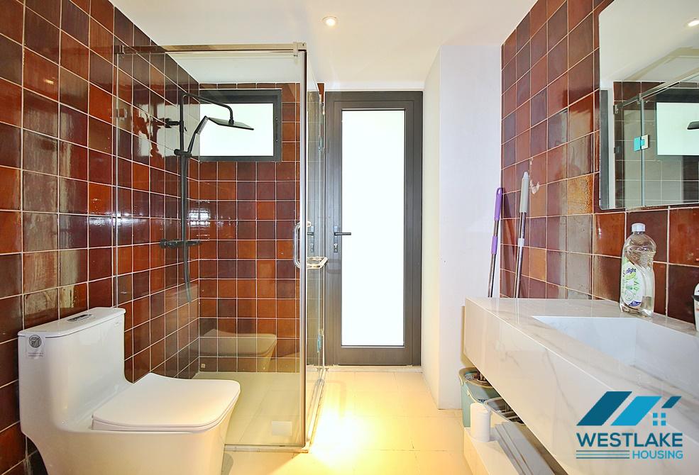 An unique style 4 bedroom apartment for rent in Tay Ho, Ha Noi
