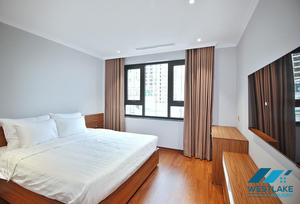 Morden and high floor 3 bedrooms apartment for rent in Tay Ho, Ha Noi