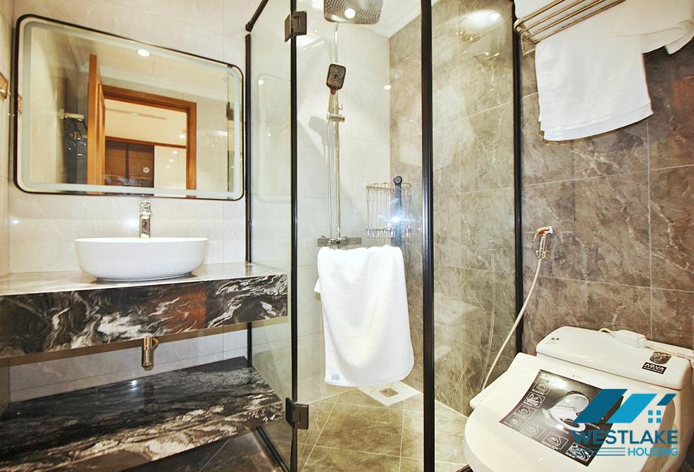 Morden and high floor 3 bedrooms apartment for rent in Tay Ho, Ha Noi