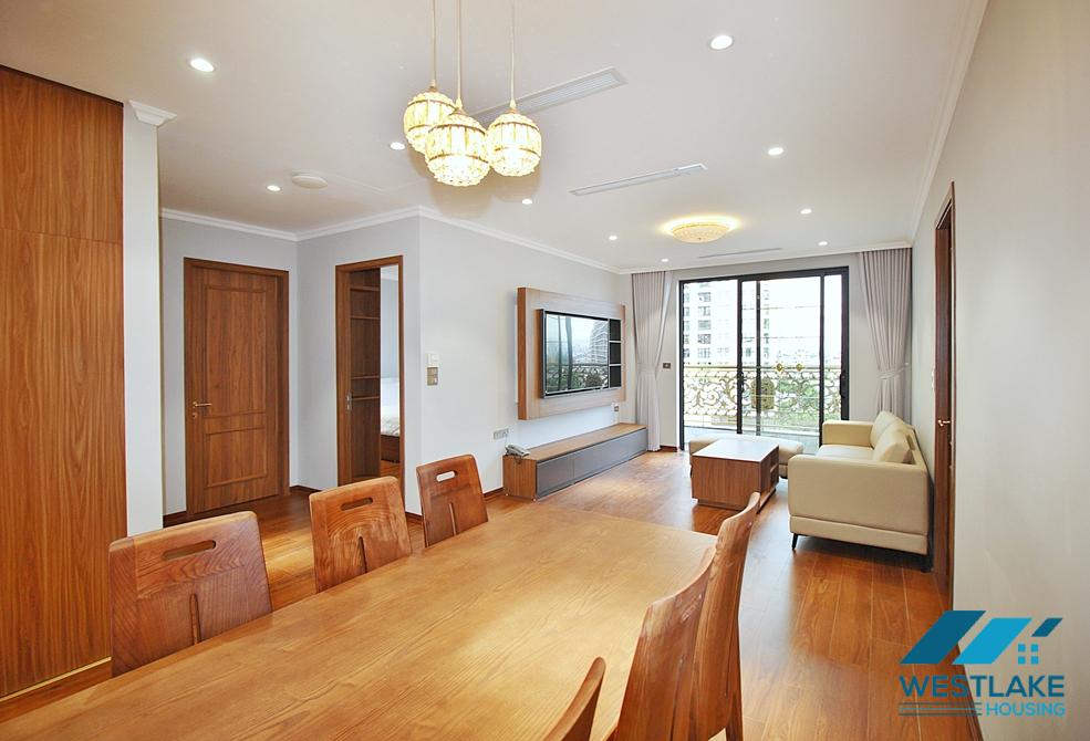 Morden and high floor 3 bedrooms apartment for rent in Tay Ho, Ha Noi