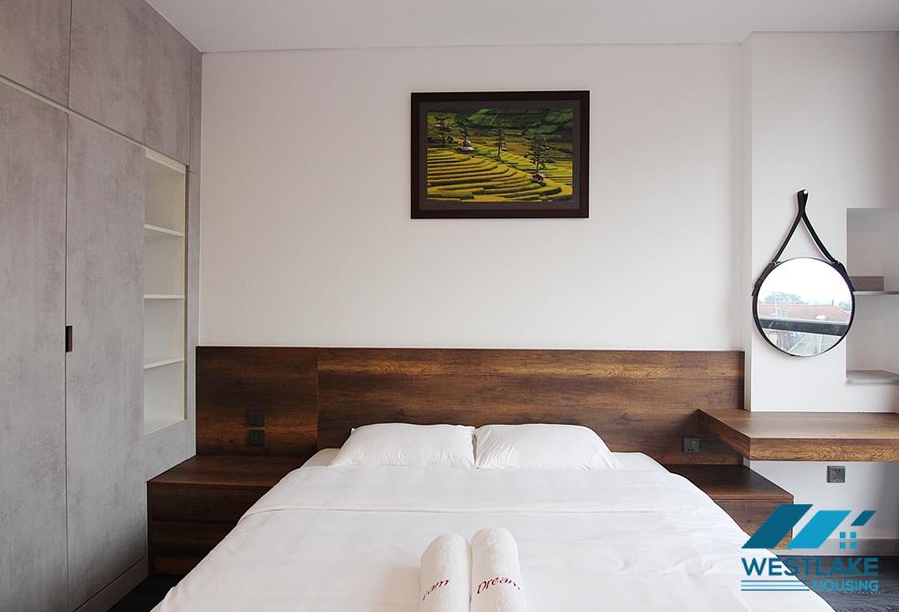A modern and bright one bedroom apartment for rent in To Ngoc Van area, Tay Ho, Ha Noi
