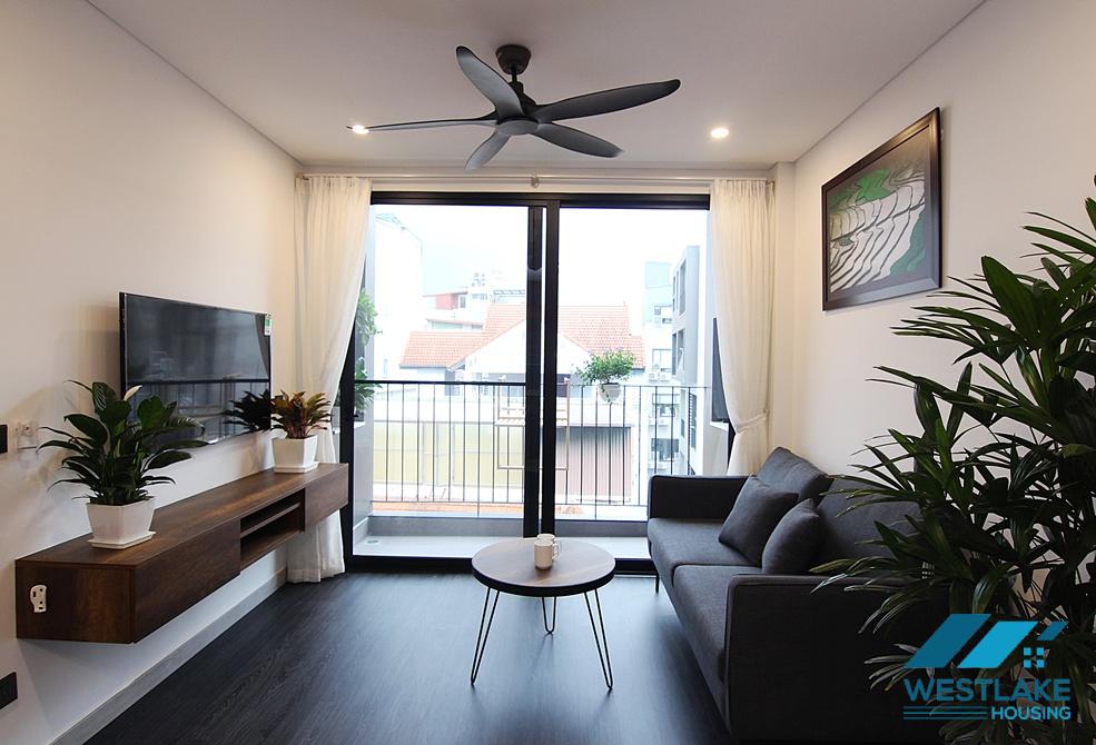 A modern and bright one bedroom apartment for rent in To Ngoc Van area, Tay Ho, Ha Noi