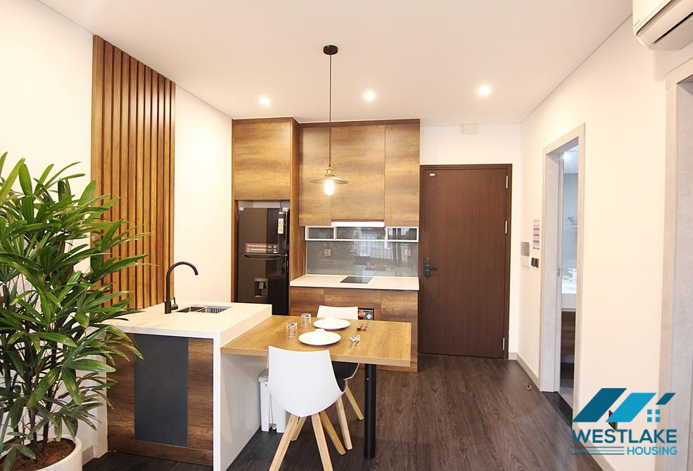 A modern and bright one bedroom apartment for rent in To Ngoc Van area, Tay Ho, Ha Noi