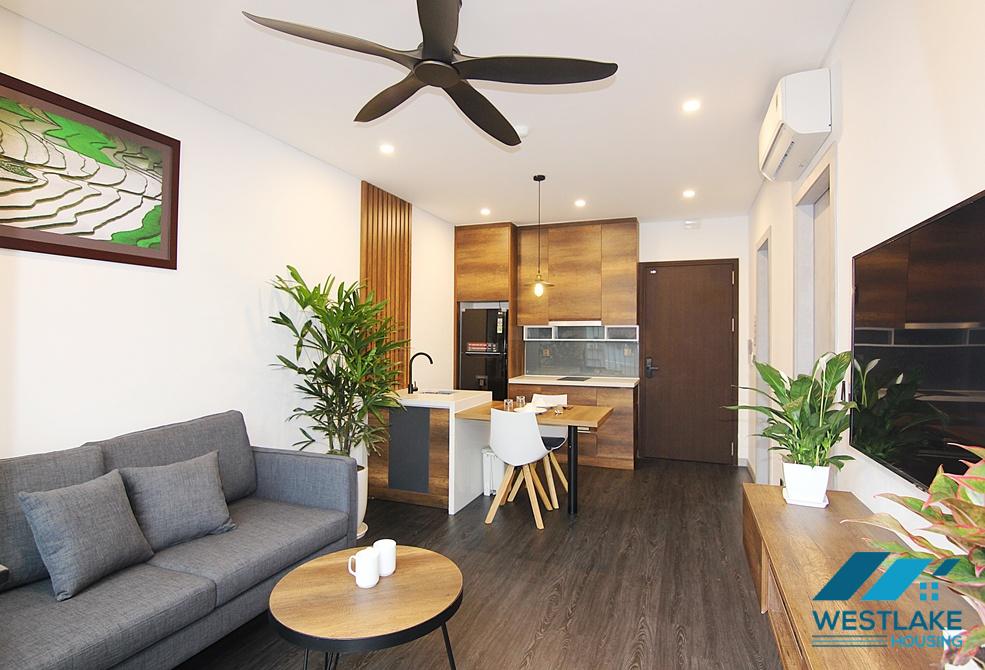 A modern and bright one bedroom apartment for rent in To Ngoc Van area, Tay Ho, Ha Noi