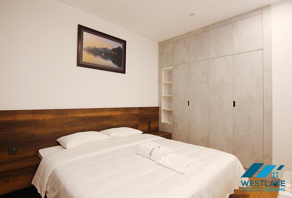 One bedroom apartment with modern furnitures in To Ngoc Van, Tay Ho, Ha Noi for rent
