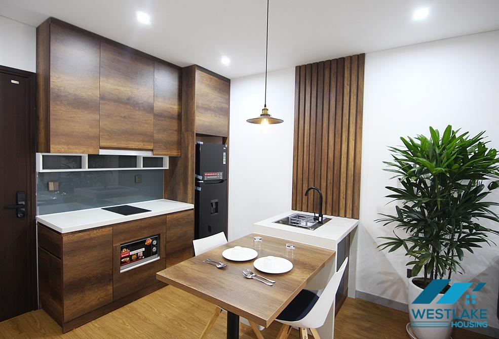 One bedroom apartment with modern furnitures in To Ngoc Van, Tay Ho, Ha Noi for rent
