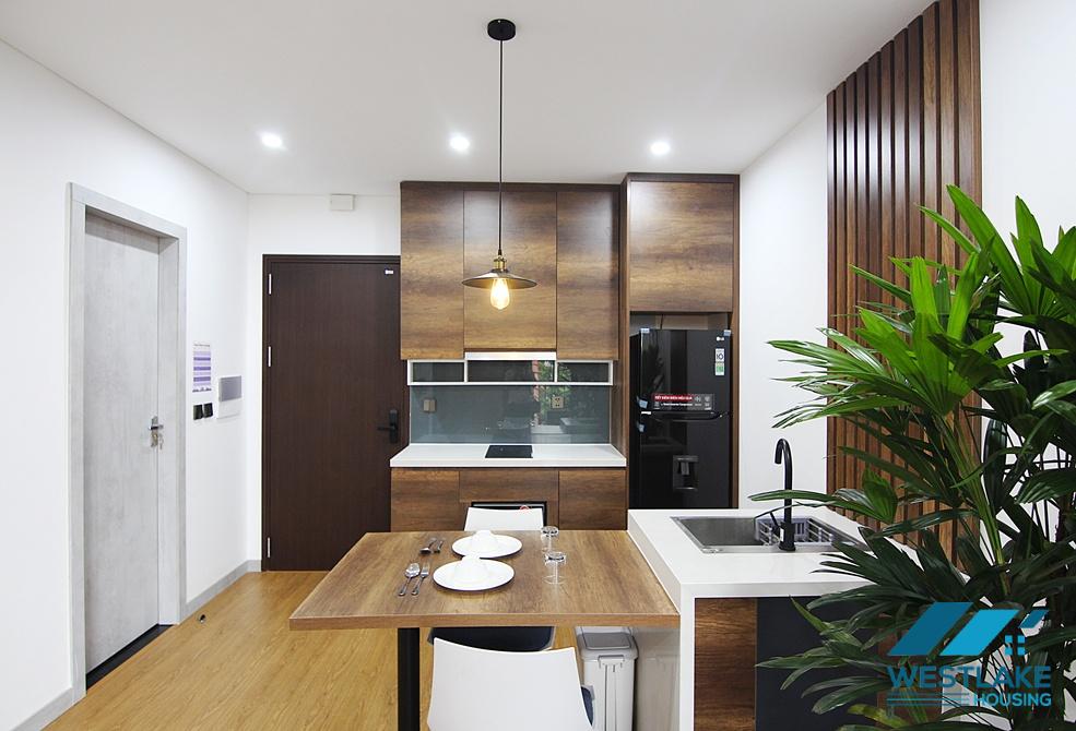 One bedroom apartment with modern furnitures in To Ngoc Van, Tay Ho, Ha Noi for rent