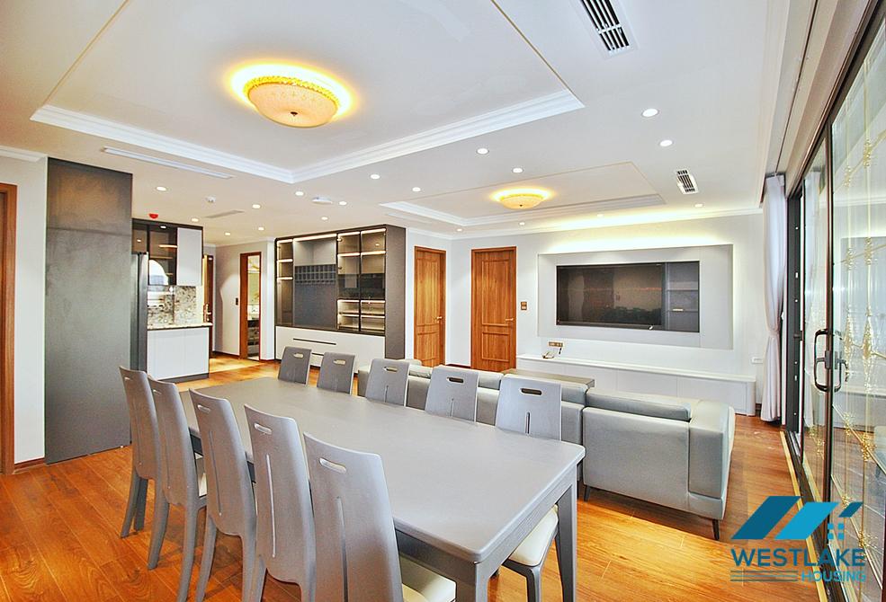 Morden and new 4 bedrooms apartment for rent in Tay Ho, Ha Noi, Viet Nam