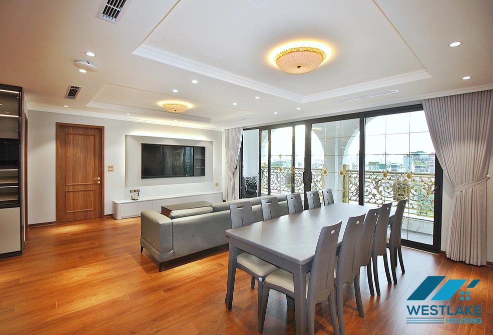 Morden and new 4 bedrooms apartment for rent in Tay Ho, Ha Noi, Viet Nam