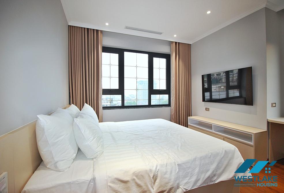 Bright and cozy 3 bedrooms apartment for rent in Tay Ho, Ha Noi