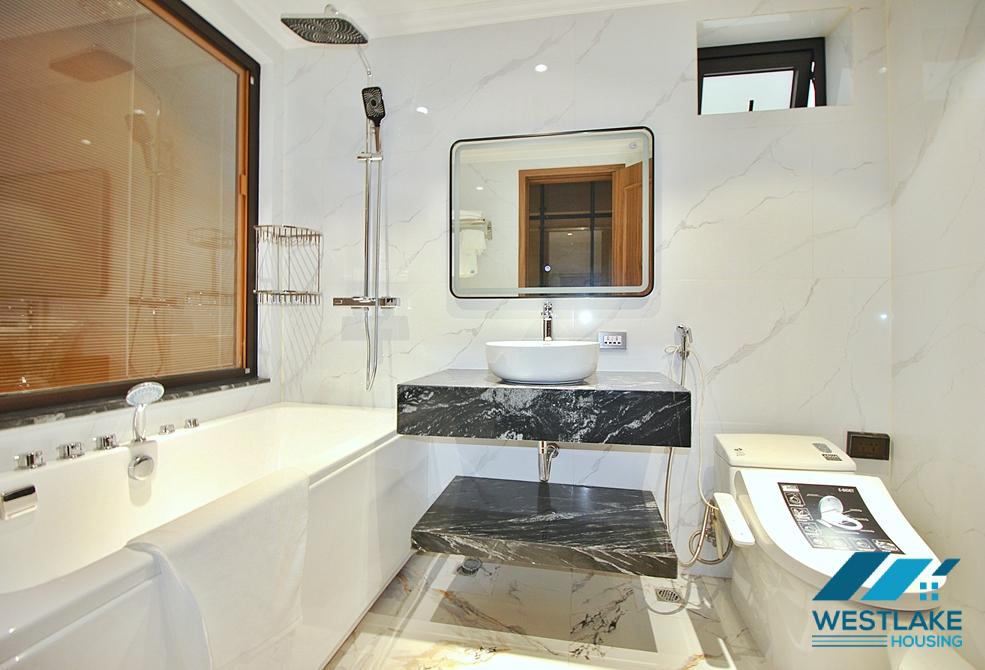 Bright and cozy 3 bedrooms apartment for rent in Tay Ho, Ha Noi