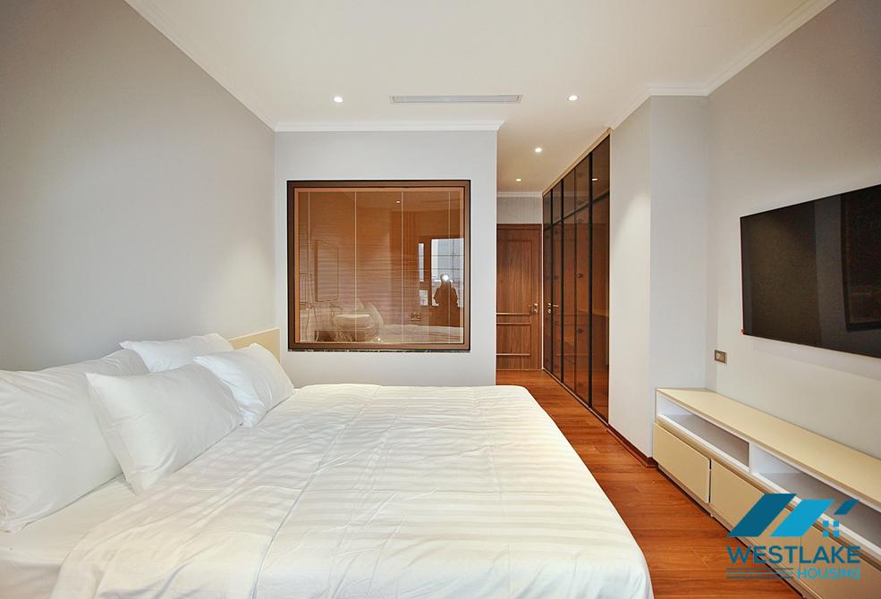 Bright and cozy 3 bedrooms apartment for rent in Tay Ho, Ha Noi
