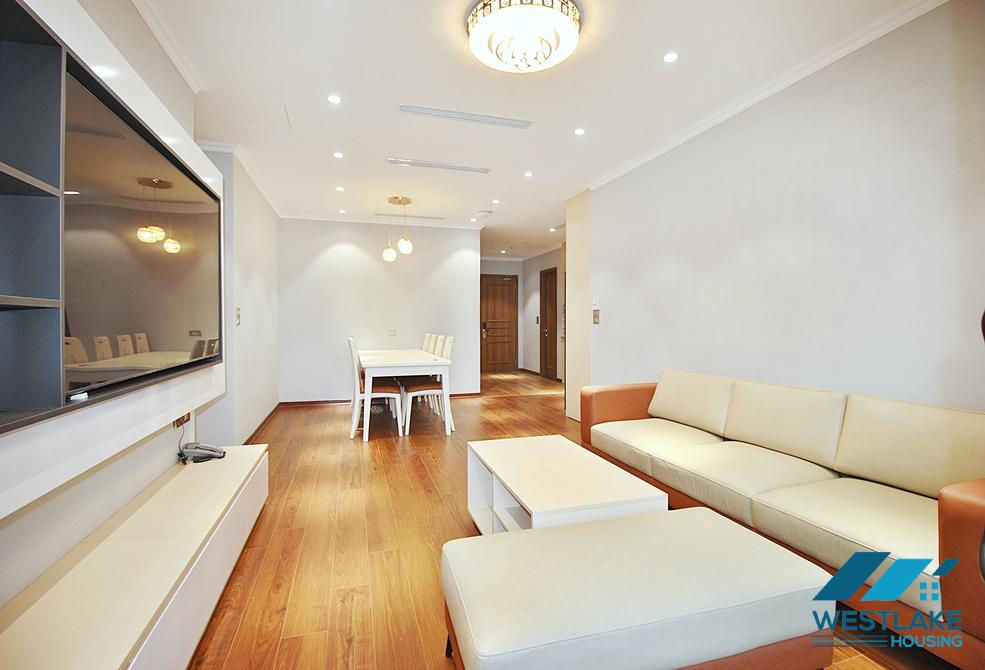 Bright and cozy 3 bedrooms apartment for rent in Tay Ho, Ha Noi